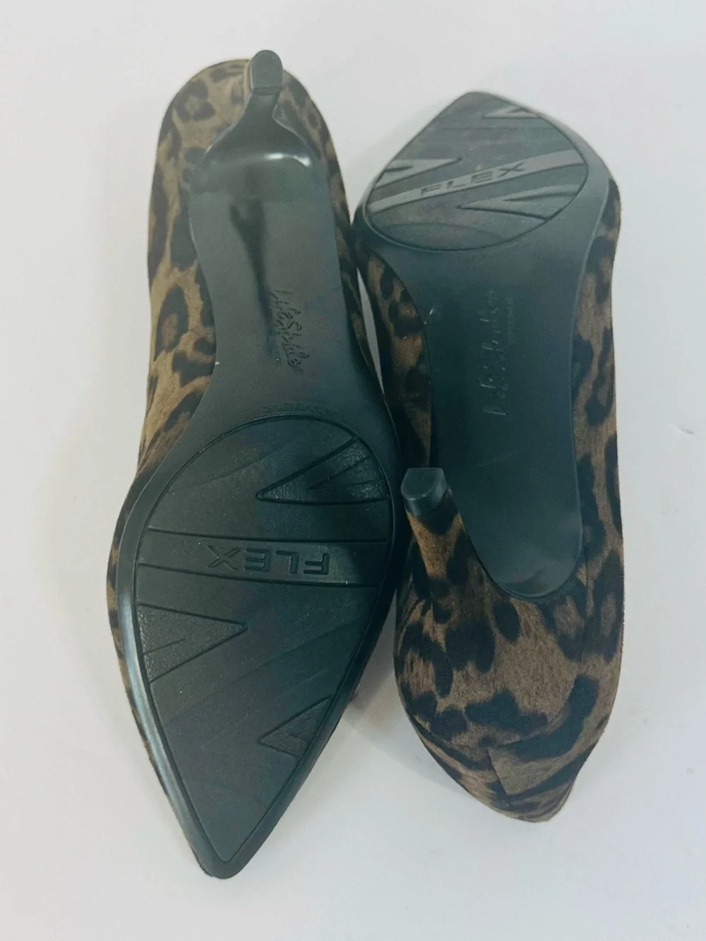 Life Stride Classic Leopard Print Low Heel Pumps - Brown